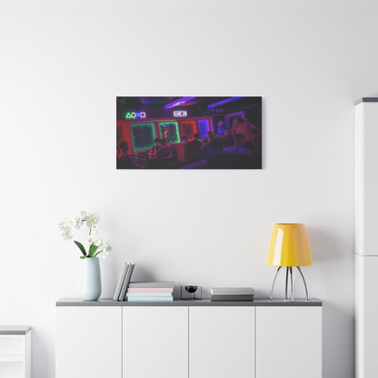 The Mermaids Nite Club Matte Canvas, Stretched, 1.25"