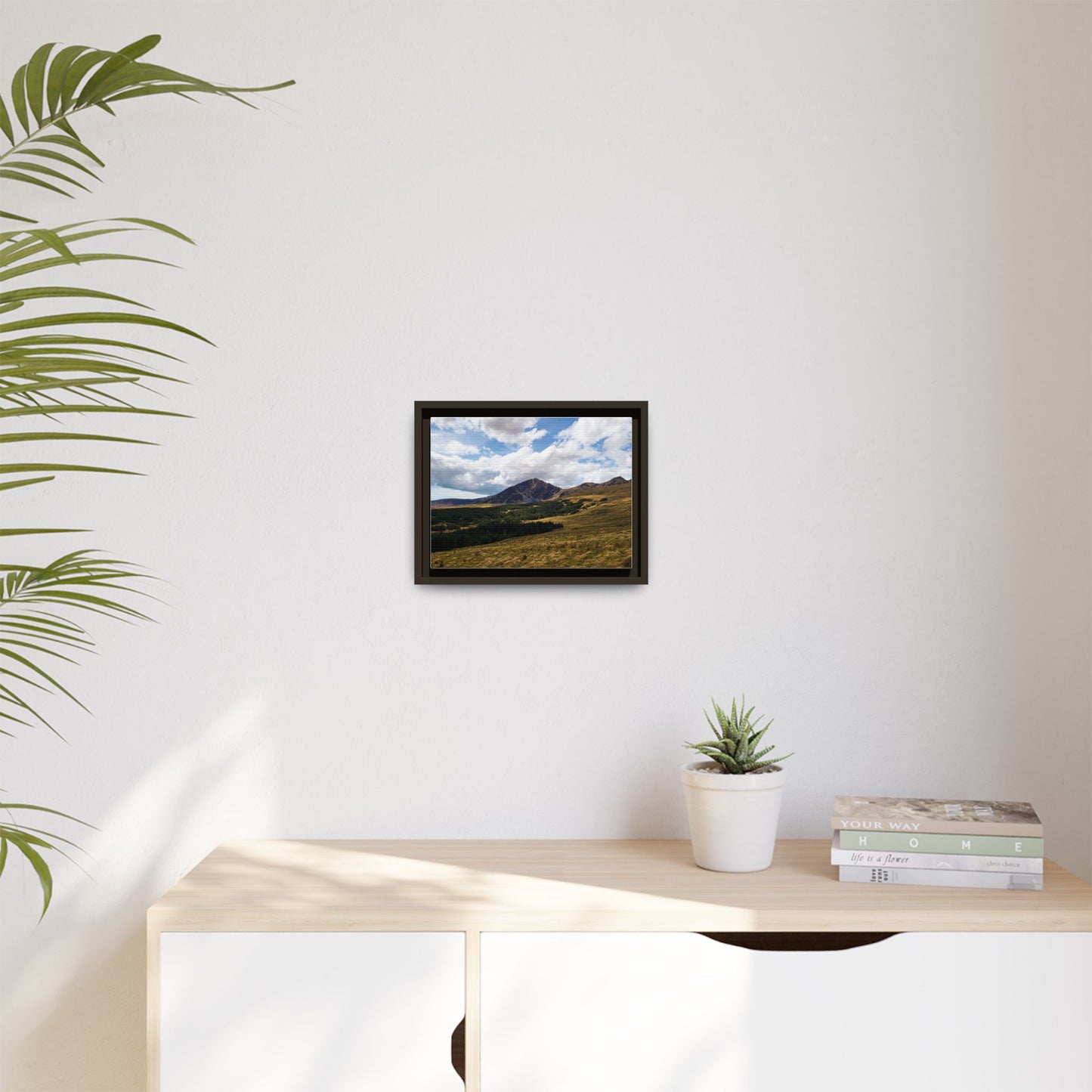 Mount Brandon Matte Canvas, Framed (Multi-color)