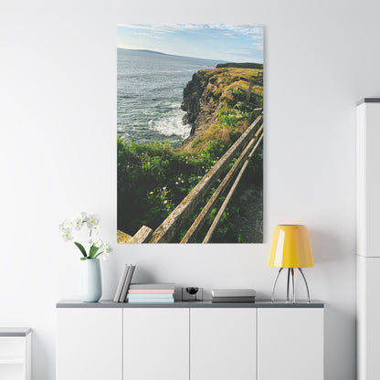 Ballybunion Cliff Walk Matte Canvas, Stretched, 1.25"