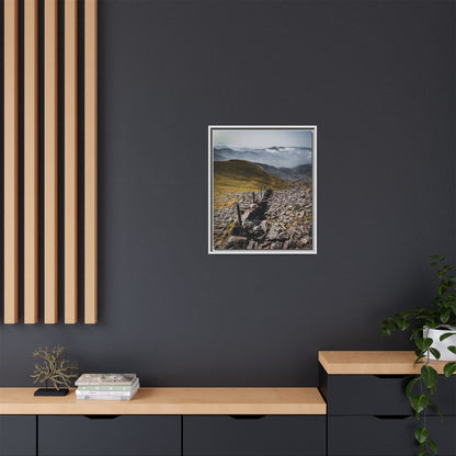 Wall Matte Canvas, Framed (Multi-color)