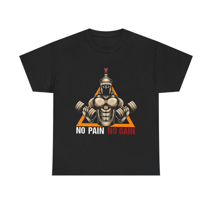 No Pain No Gain Unisex Heavy Cotton Tee