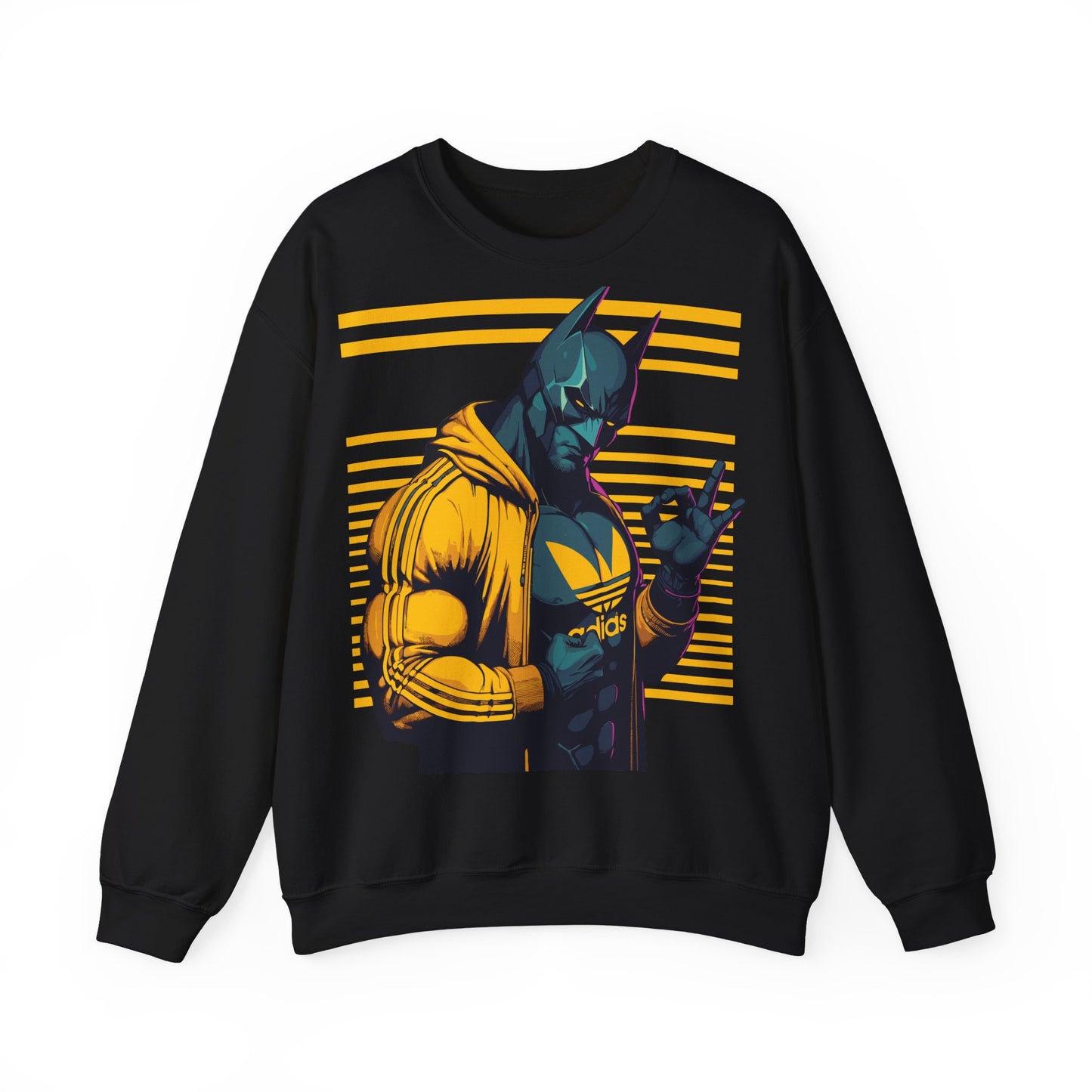 Cool Superhero Crewneck Sweatshirt with Vintage Vibe