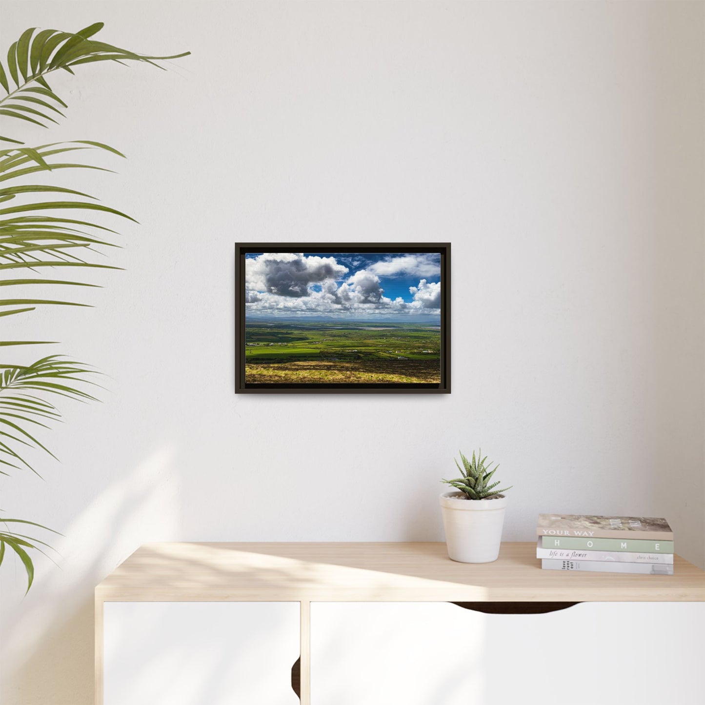 Kerry Panorama Matte Canvas, Framed (Multi-color)