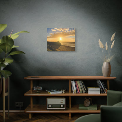 Ballybunion Sunset Castle Matte Canvas, Stretched, 1.25"