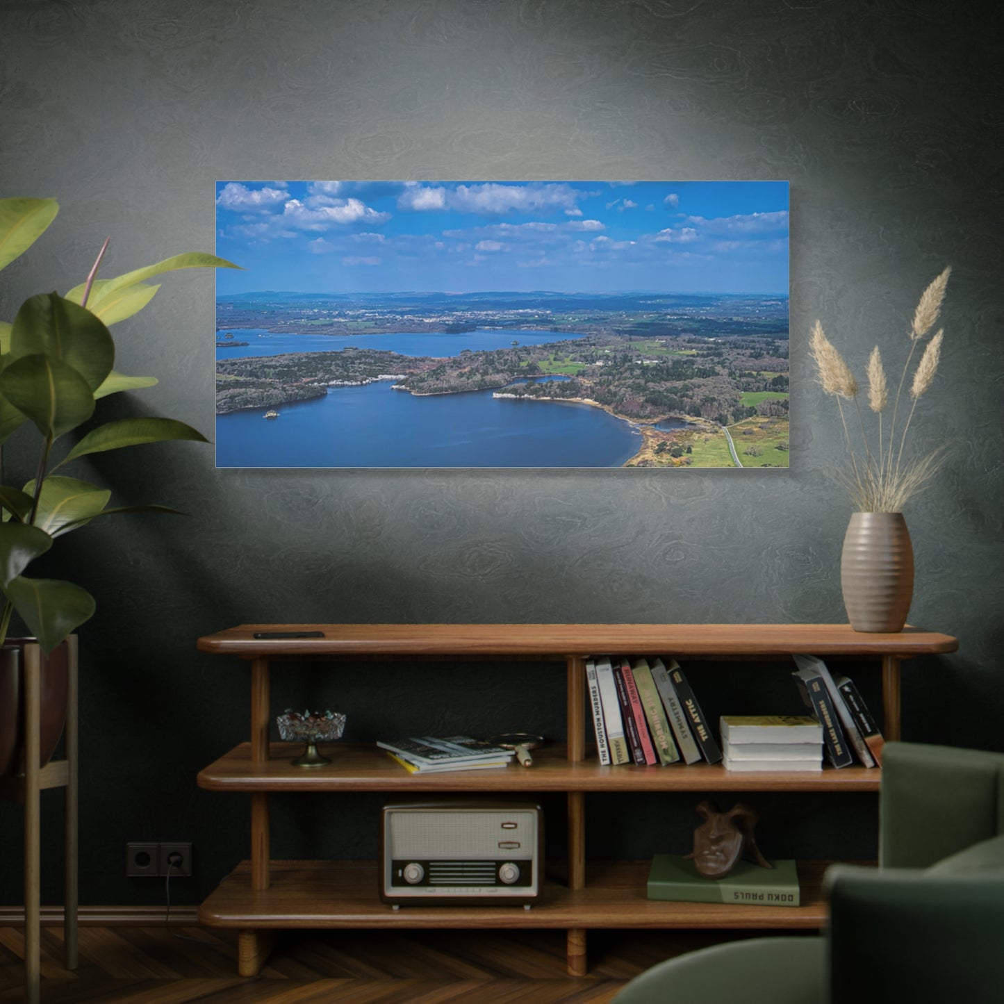 Muckross Lake Matte Canvas, Stretched, 1.25"