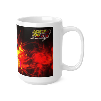 Super Saiyan Ceramic Coffee Mug - 11oz & 15oz - Perfect for Anime Fans