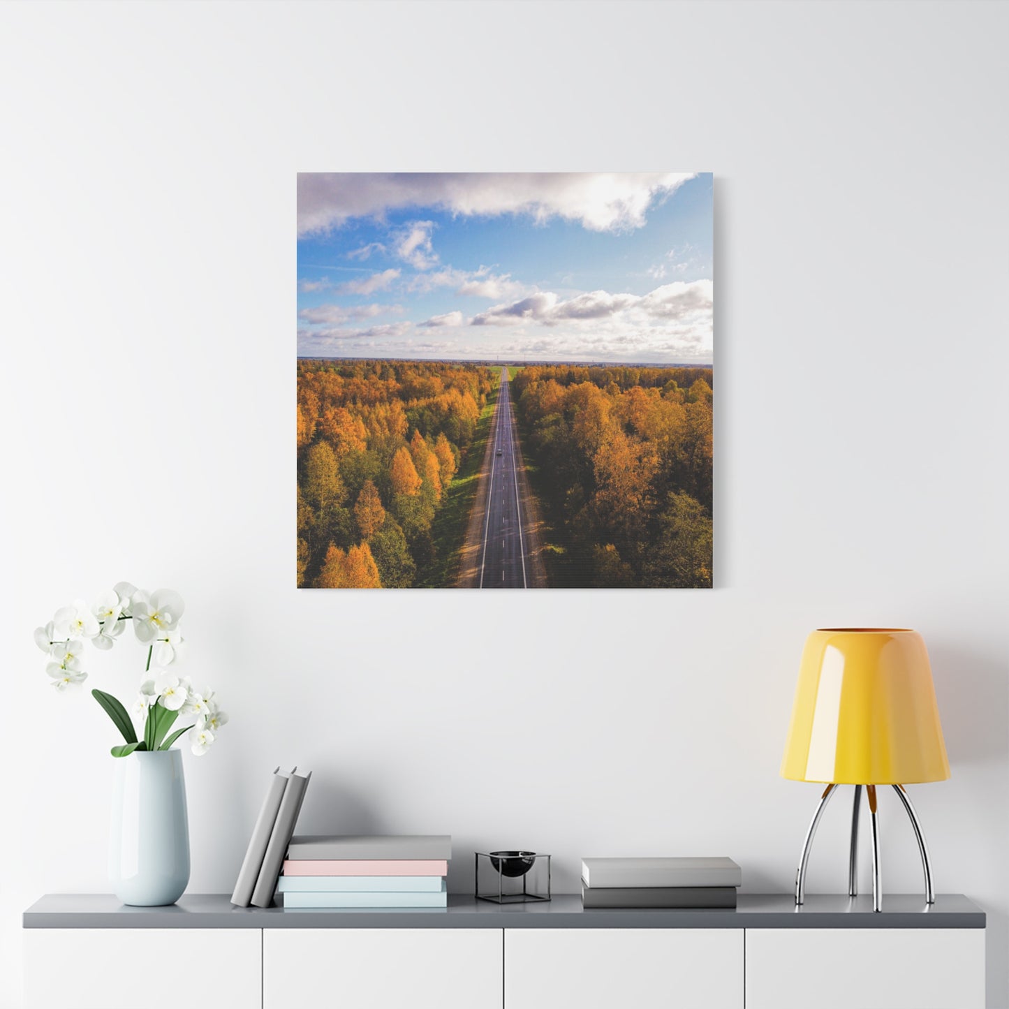 Somewhere in Lithuania Matte Canvas, Stretched, 1.25"