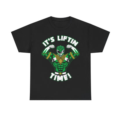 It's Liftin' Time Unisex Heavy Cotton Tee - Fun Gym Shirt for Fitness Enthusiasts