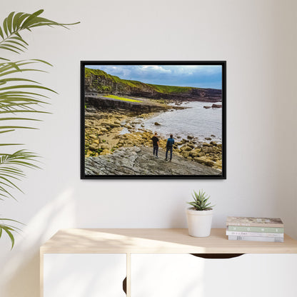 Sligo County Matte Canvas, Framed (Multi-color)