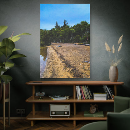 Muckross Lake Beach Matte Canvas, Stretched, 1.25"