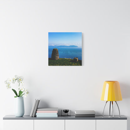 Eask Tower Matte Canvas, Stretched, 1.25"