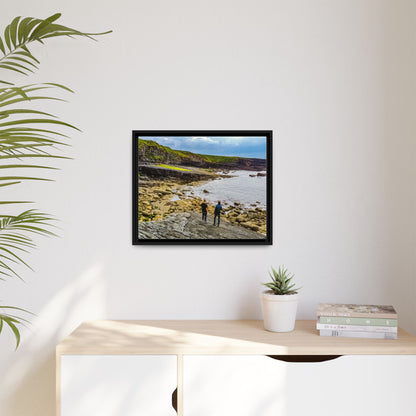 Sligo County Matte Canvas, Framed (Multi-color)