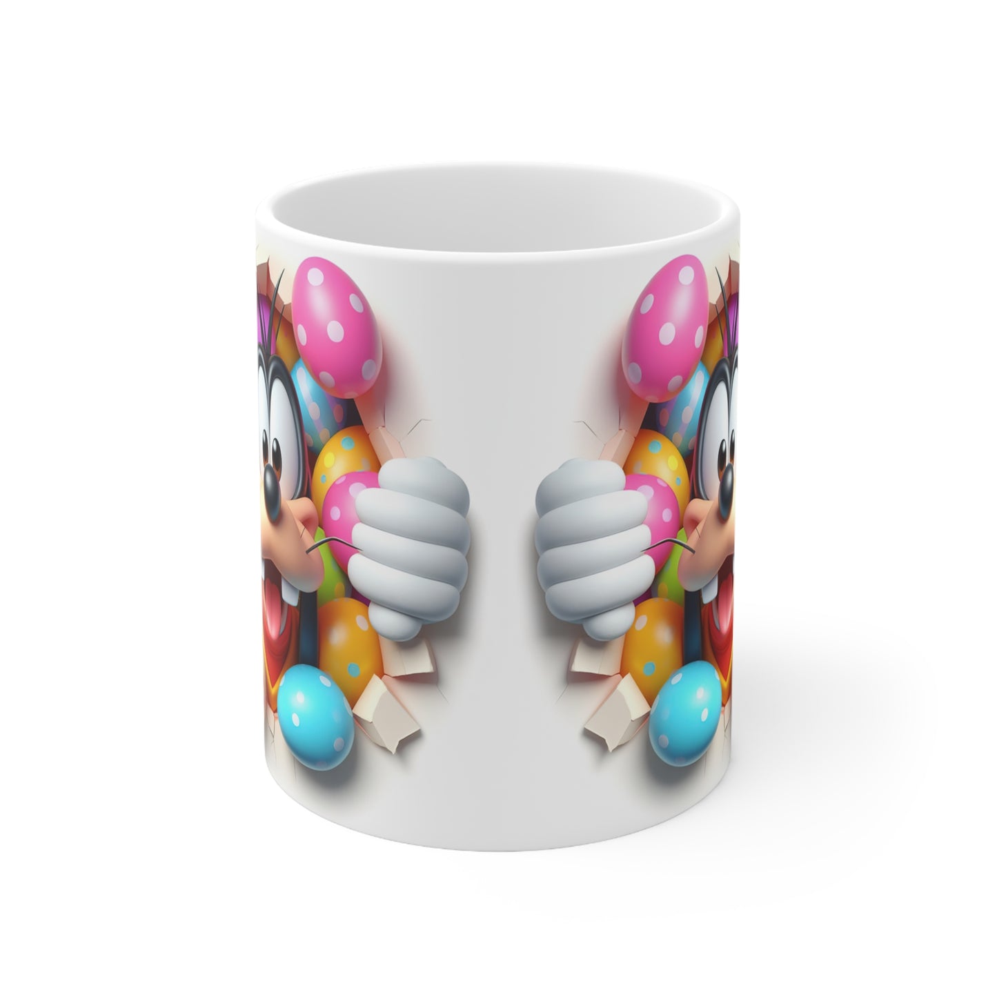 Colorful Cartoon Character Easter Coffee Mug - 11oz & 15oz