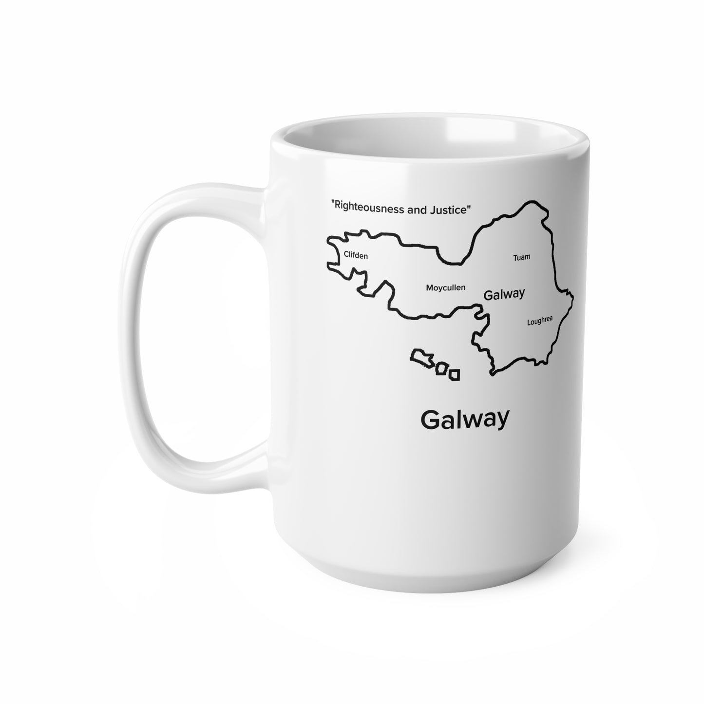 Galway Ceramic Coffee Cup - 11oz & 15oz