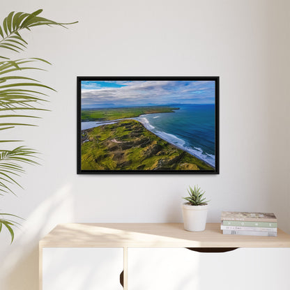 Kerry Landscape Matte Canvas, Framed (Multi-color)
