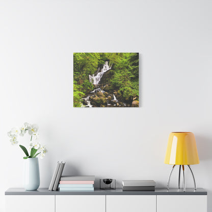 Torc waterfall Matte Canvas, Stretched, 1.25"