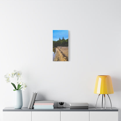 Muckross Lake Beach Matte Canvas, Stretched, 1.25"