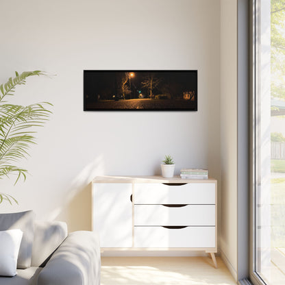 Stungiai Lithuania Matte Canvas, Framed (Multi-color)