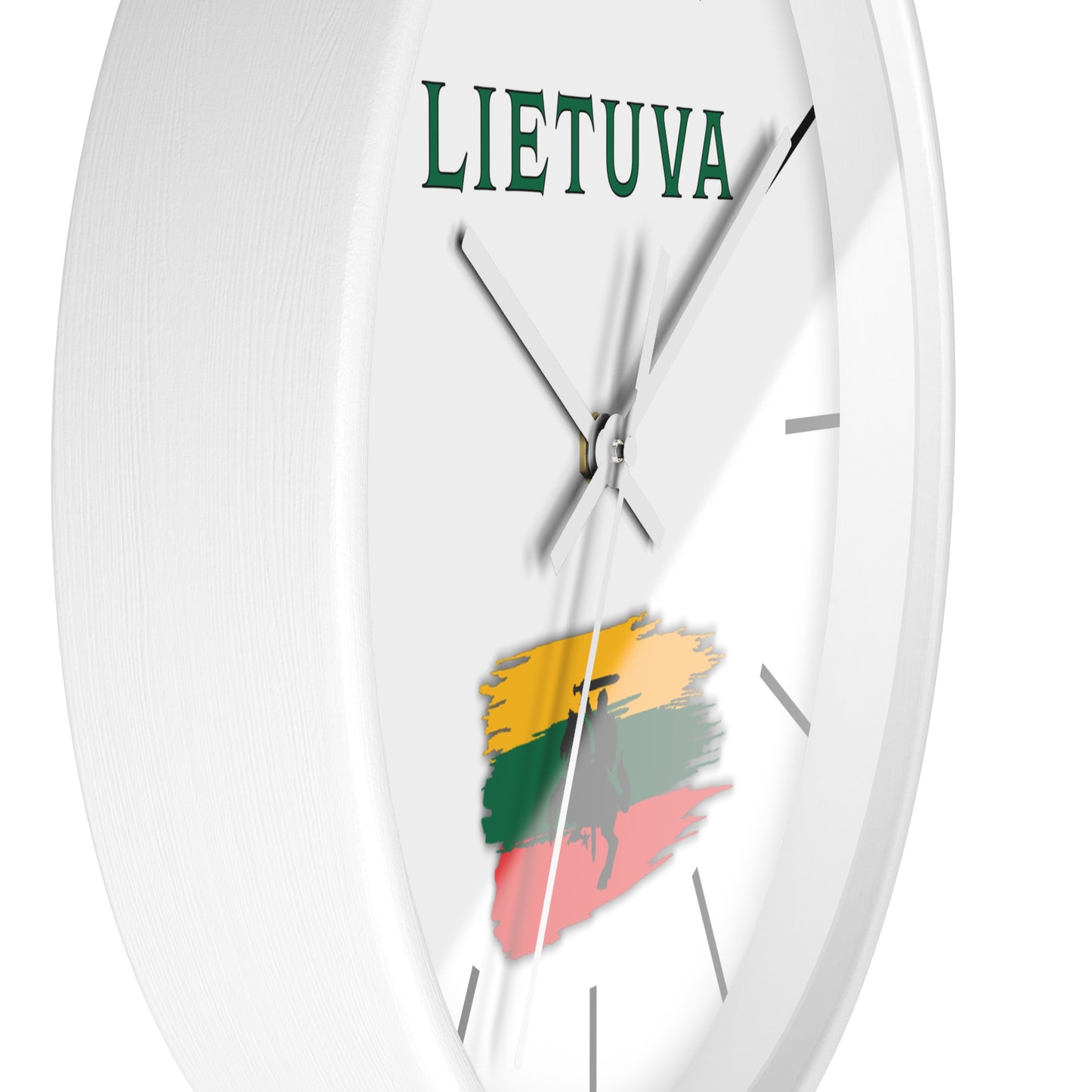 Lietuva Wall Clock - Stylish Home Decor for Lithuania Pride