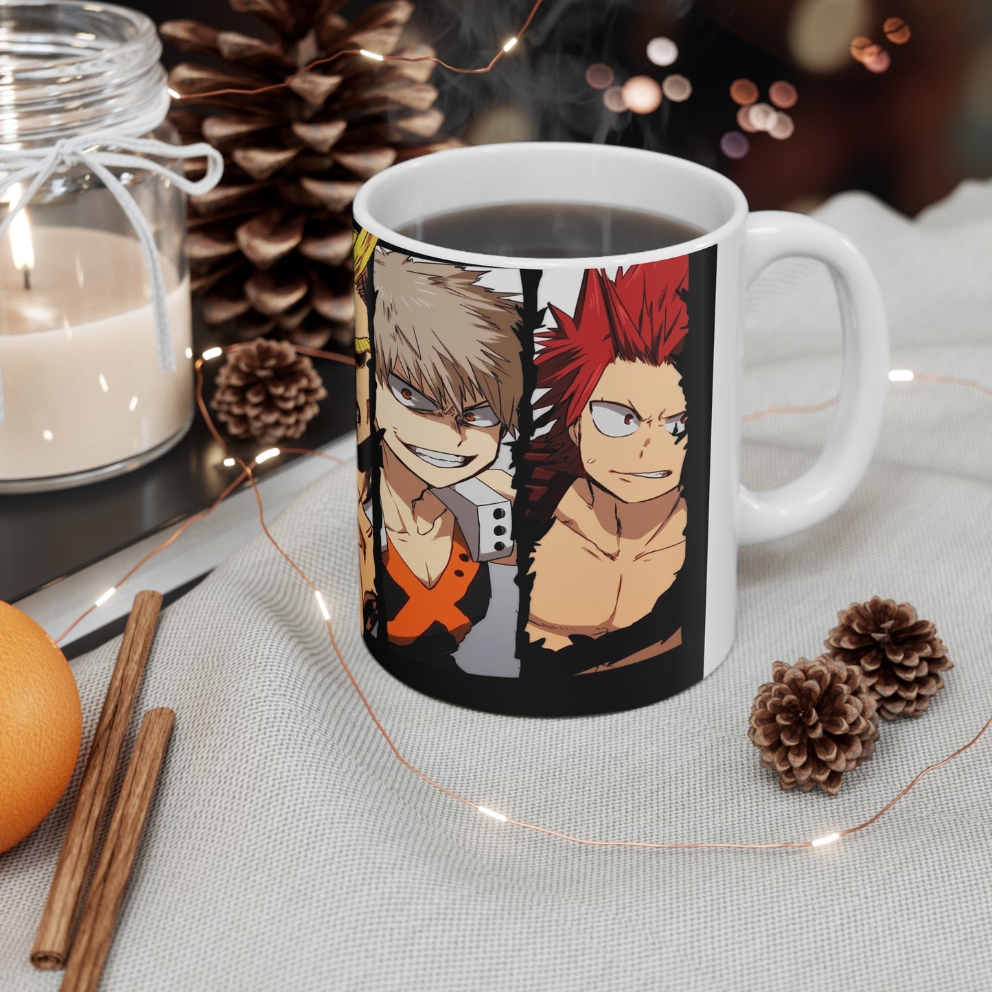 My Hero Academia Ceramic Coffee Cups | 11oz & 15oz | Anime Gift for Fans