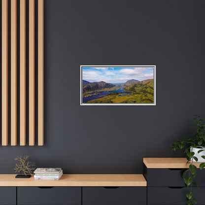 Ladies View Killarney Matte Canvas, Framed (Multi-color)