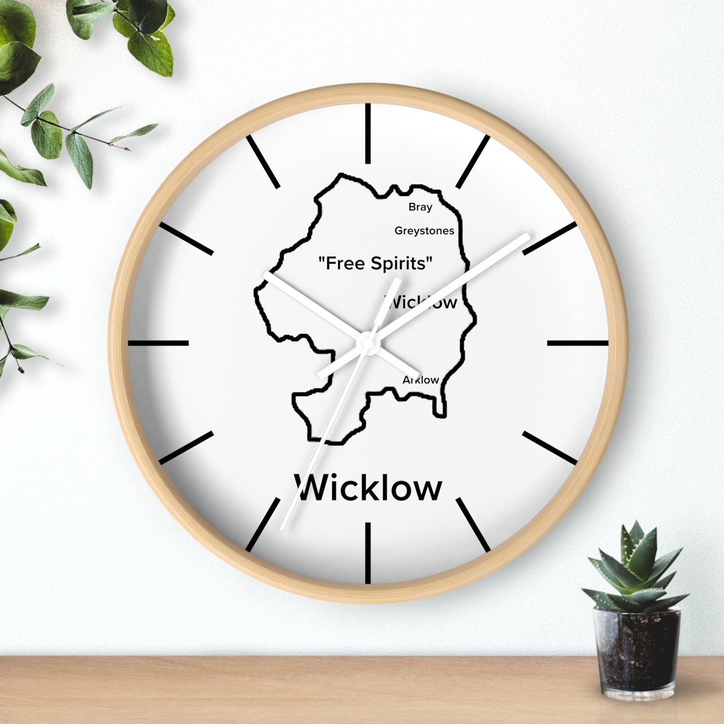 Wicklow County Wall Clock