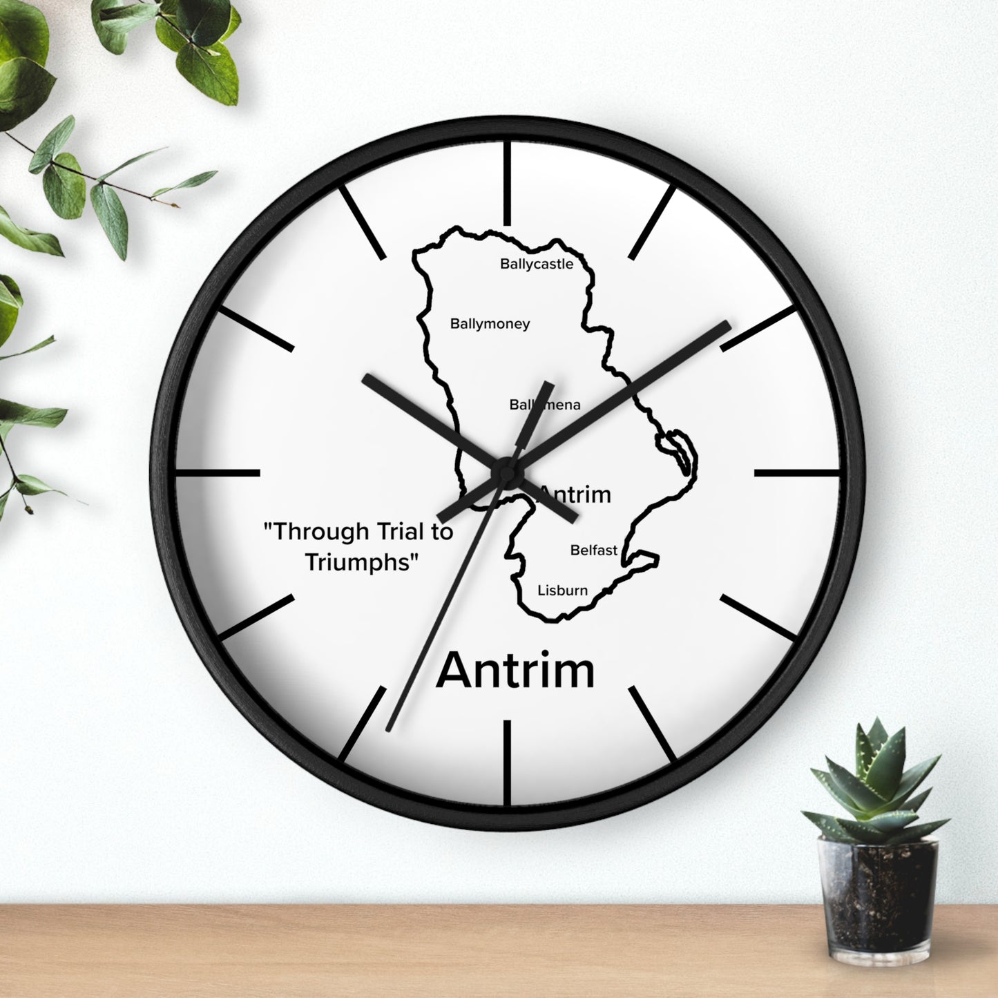 Antrim County Wall Clock