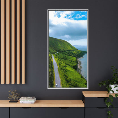 Ring of Kerry Drive Matte Canvas, Framed (Multi-color)