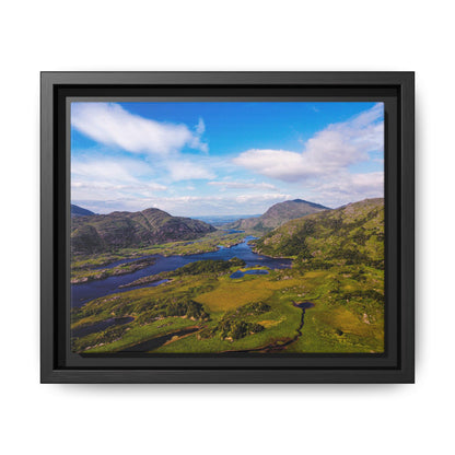 Ladies View Killarney Matte Canvas, Framed (Multi-color)