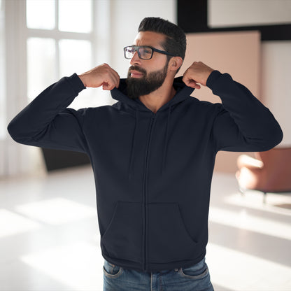 Warning: Beast Mode Activated Unisex Hooded Zip Sweatshirt