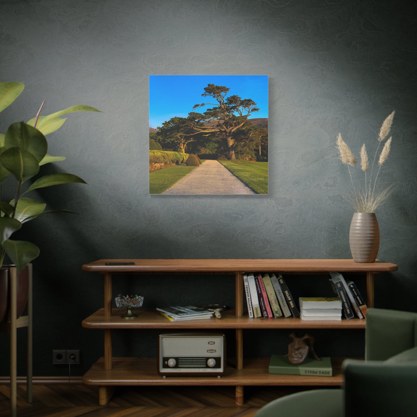 Muckross House Garden Matte Canvas, Stretched, 1.25"