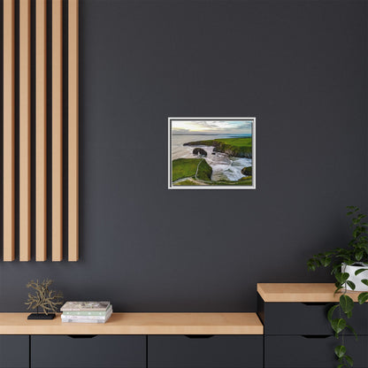 Virgin Rock Matte Canvas, Framed (Multi-color)