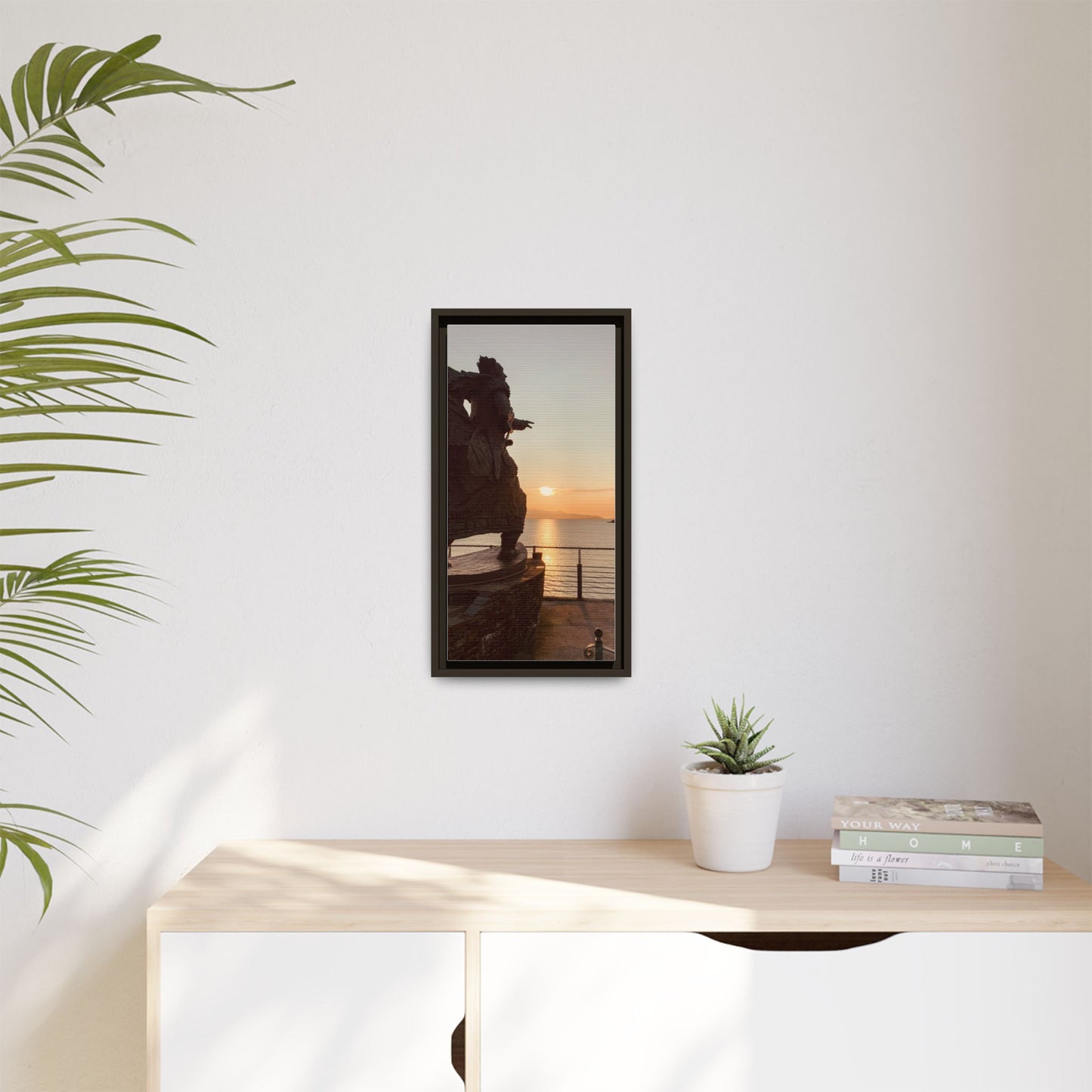 Fenit Matte Canvas, Framed (Multi-color)