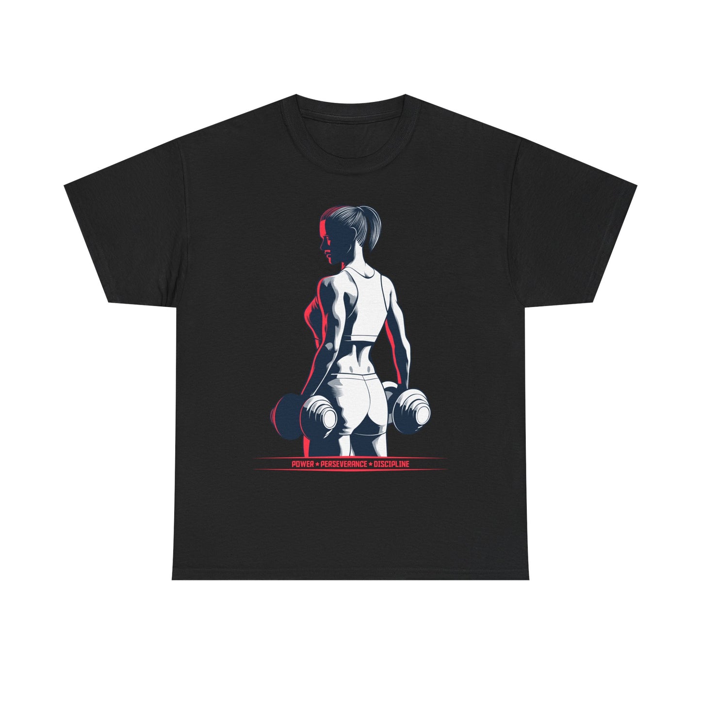 Girl In Gym Unisex Heavy Cotton Tee