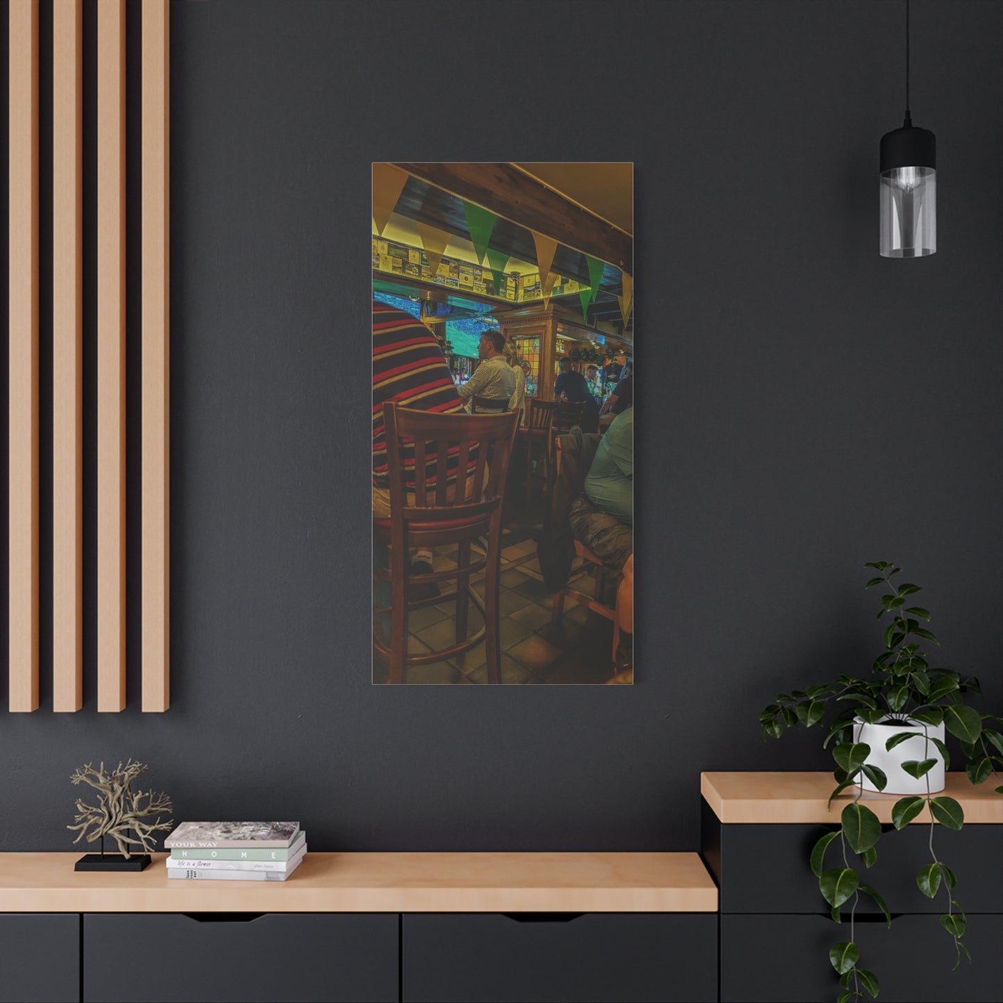 Irish Pub Matte Canvas, Stretched, 1.25"