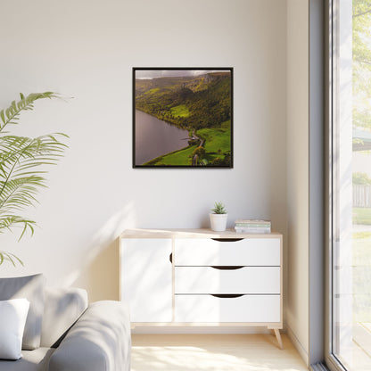 South in Aghadh an Aird or The Devil's Cheney Matte Canvas, Framed (Multi-color)