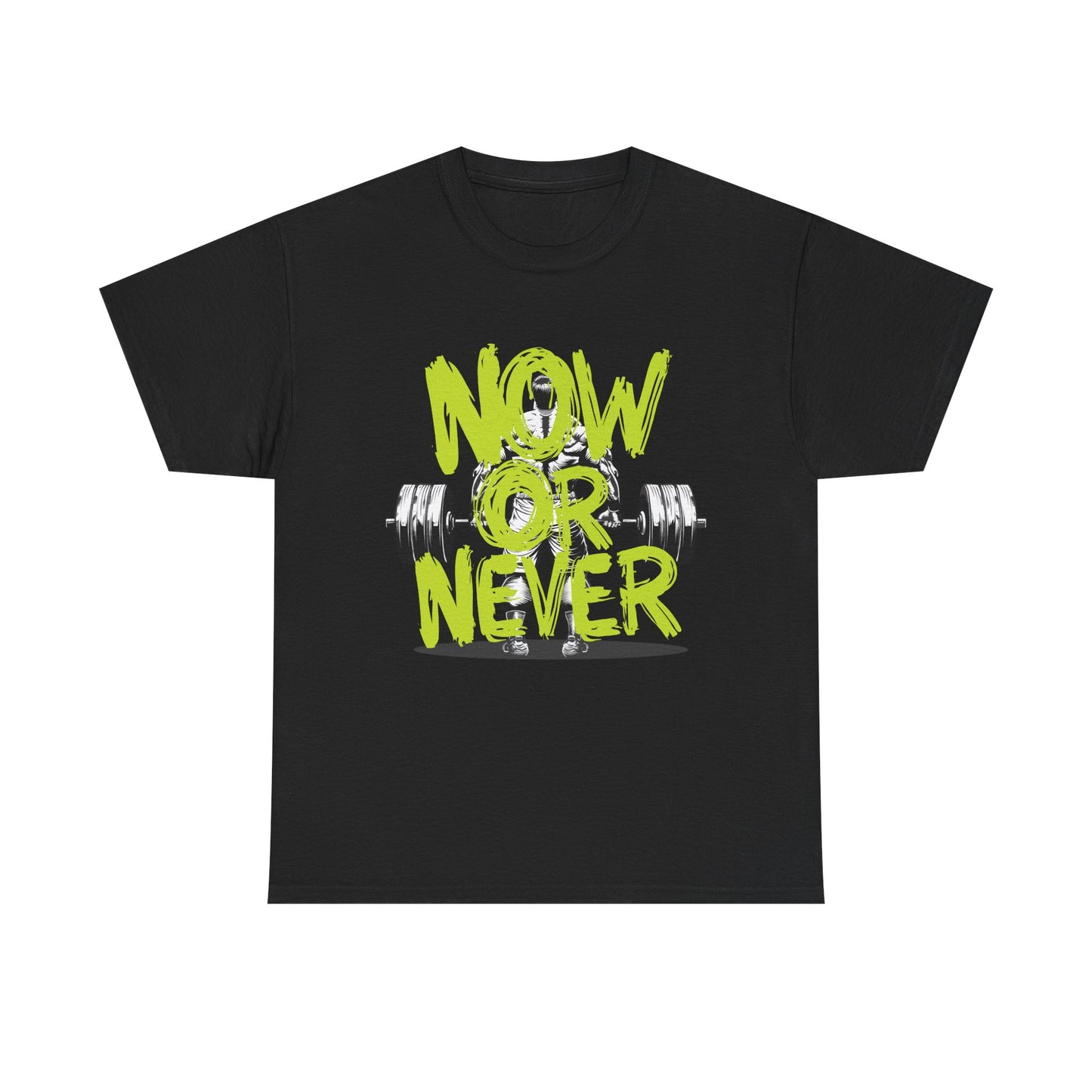Now Or Never Unisex Heavy Cotton Tee