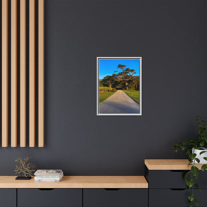 Muckross House Garden Matte Canvas, Framed (Multi-color)