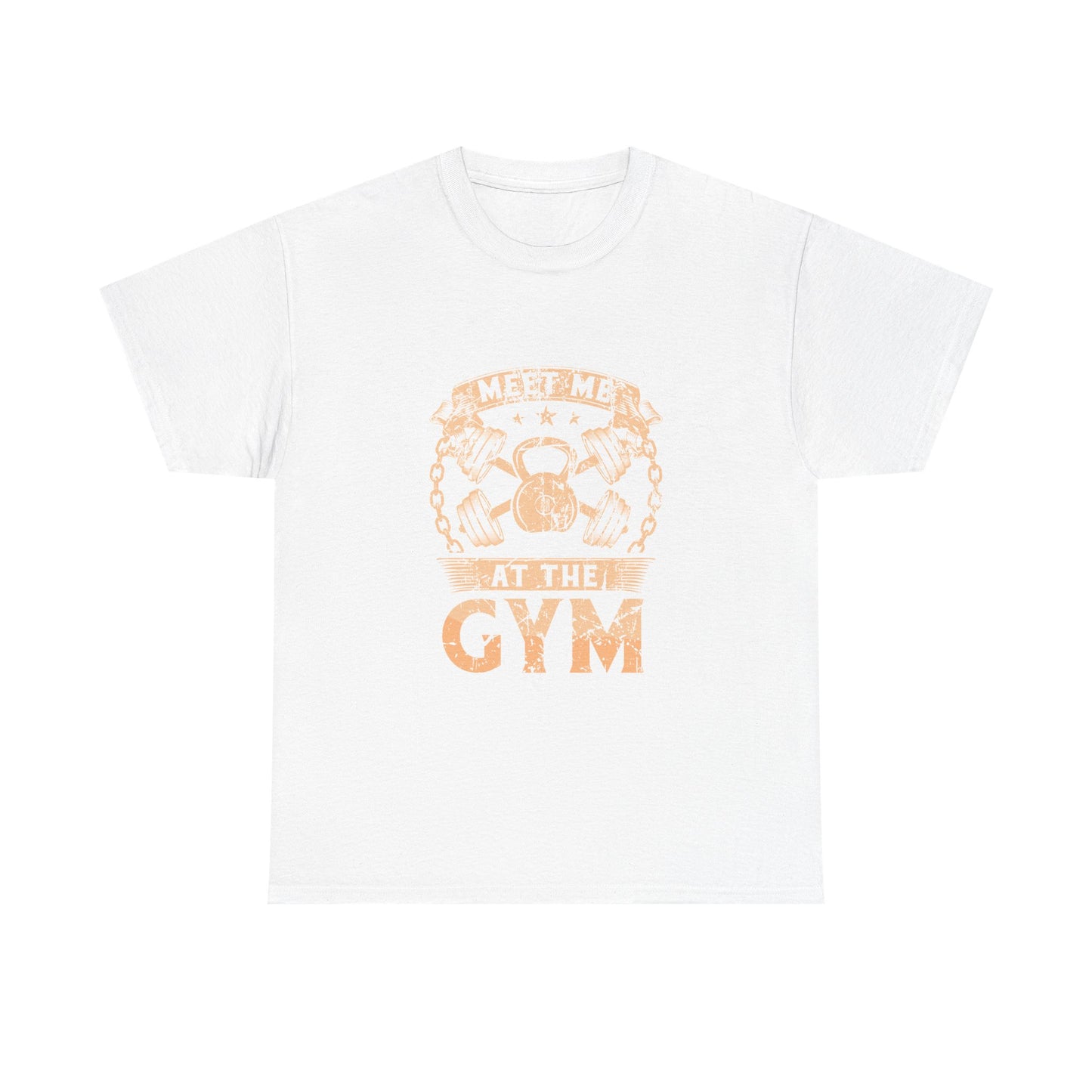 Meet Me At The Gym  Unisex Heavy Cotton Tee