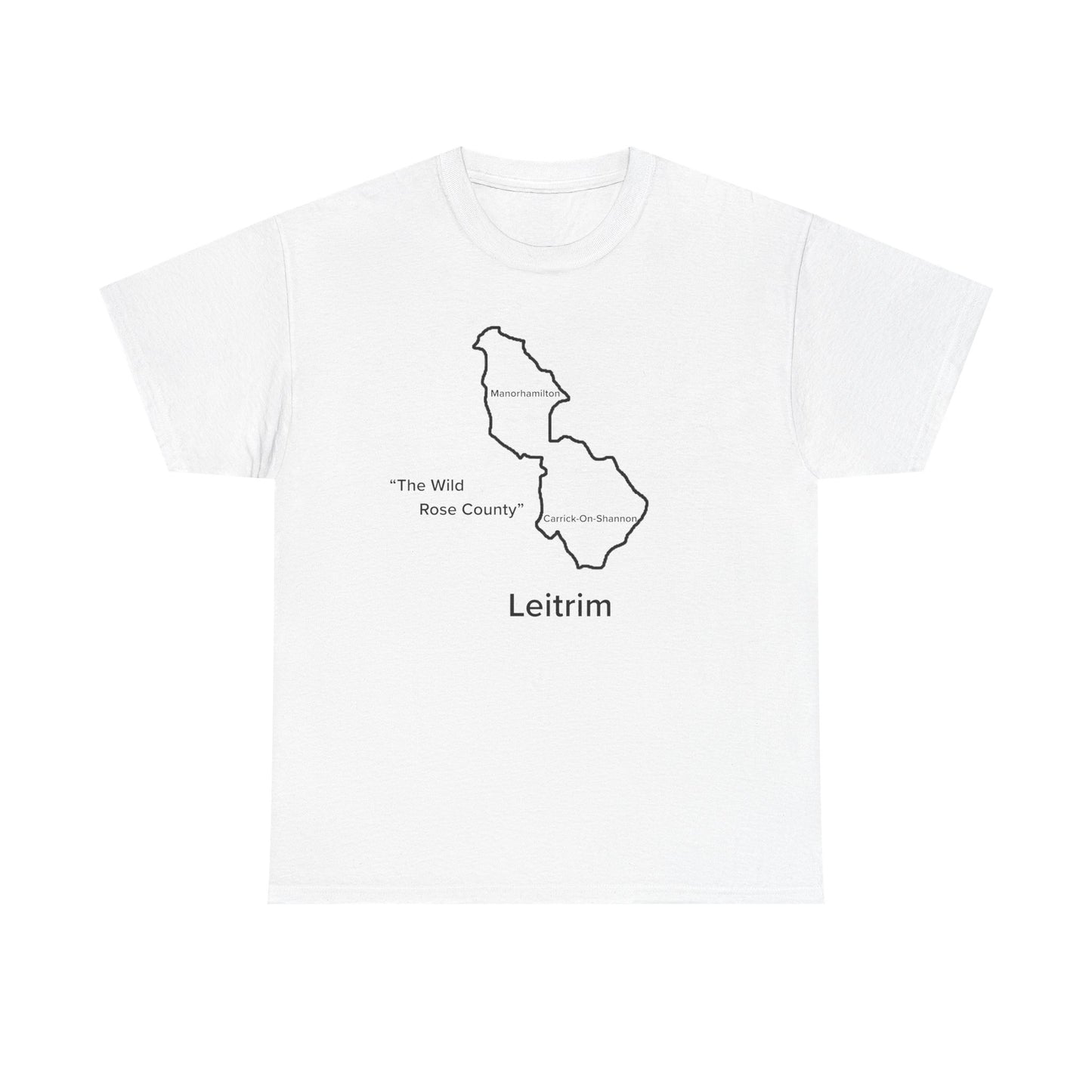 Leitrim Unisex Heavy Cotton Tee White Edition