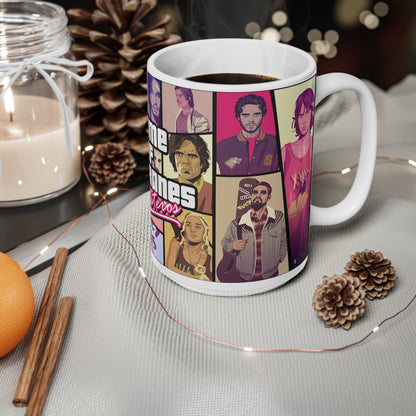 Game of Thrones Westeros Ceramic Coffee Cup - 11oz & 15oz - Perfect Gift for Fans