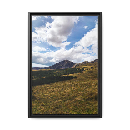 Mount Brandon Matte Canvas, Framed (Multi-color)