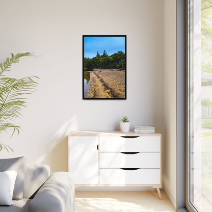 Killarney Beach Matte Canvas, Framed (Multi-color)