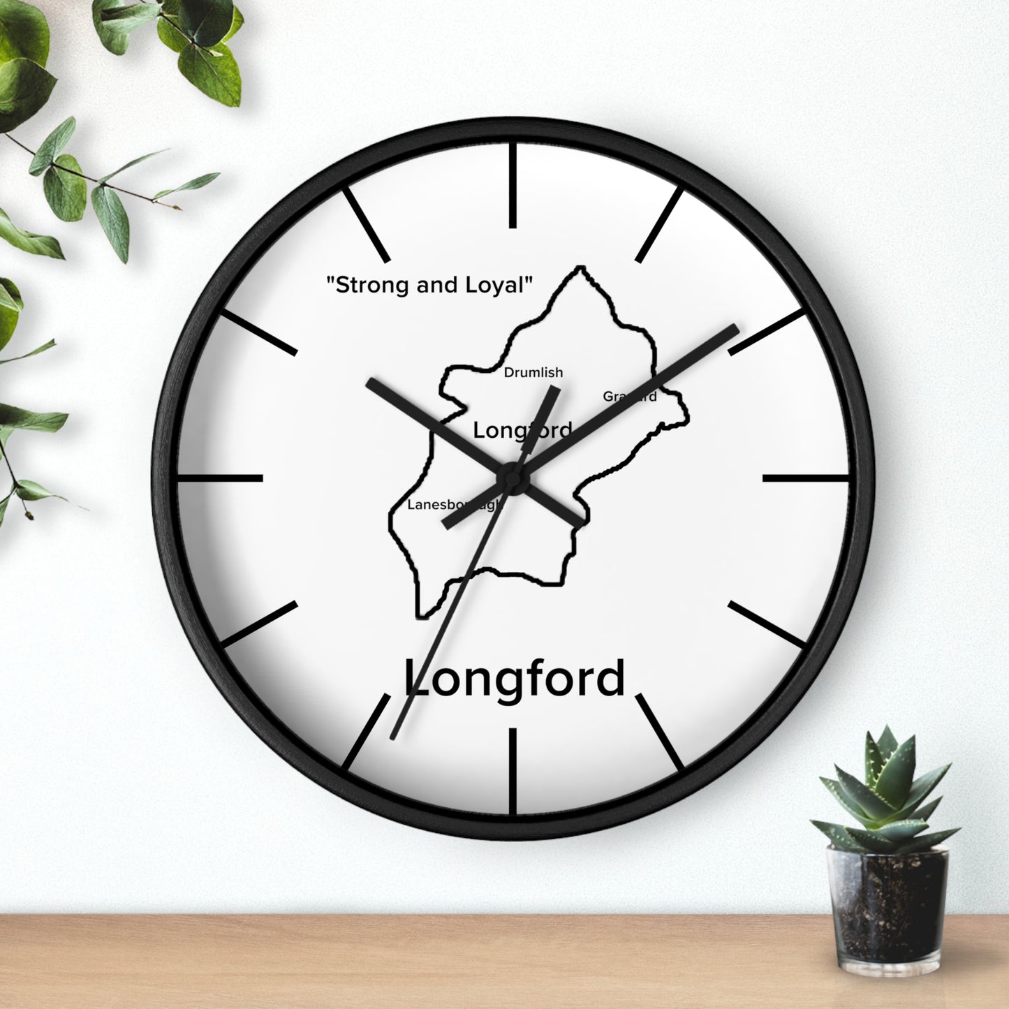 Longford County Wall Clock