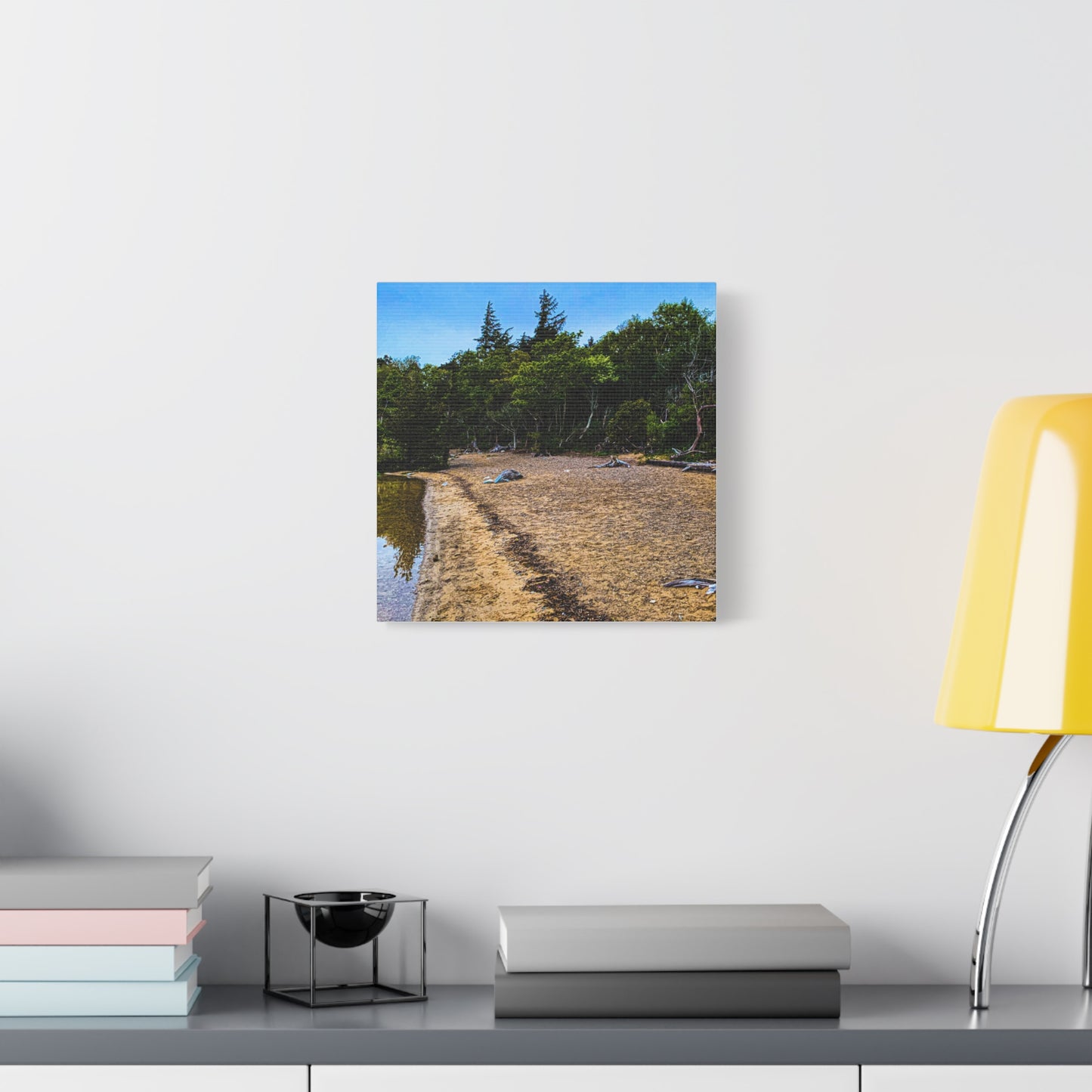 Muckross Lake Beach Matte Canvas, Stretched, 1.25"