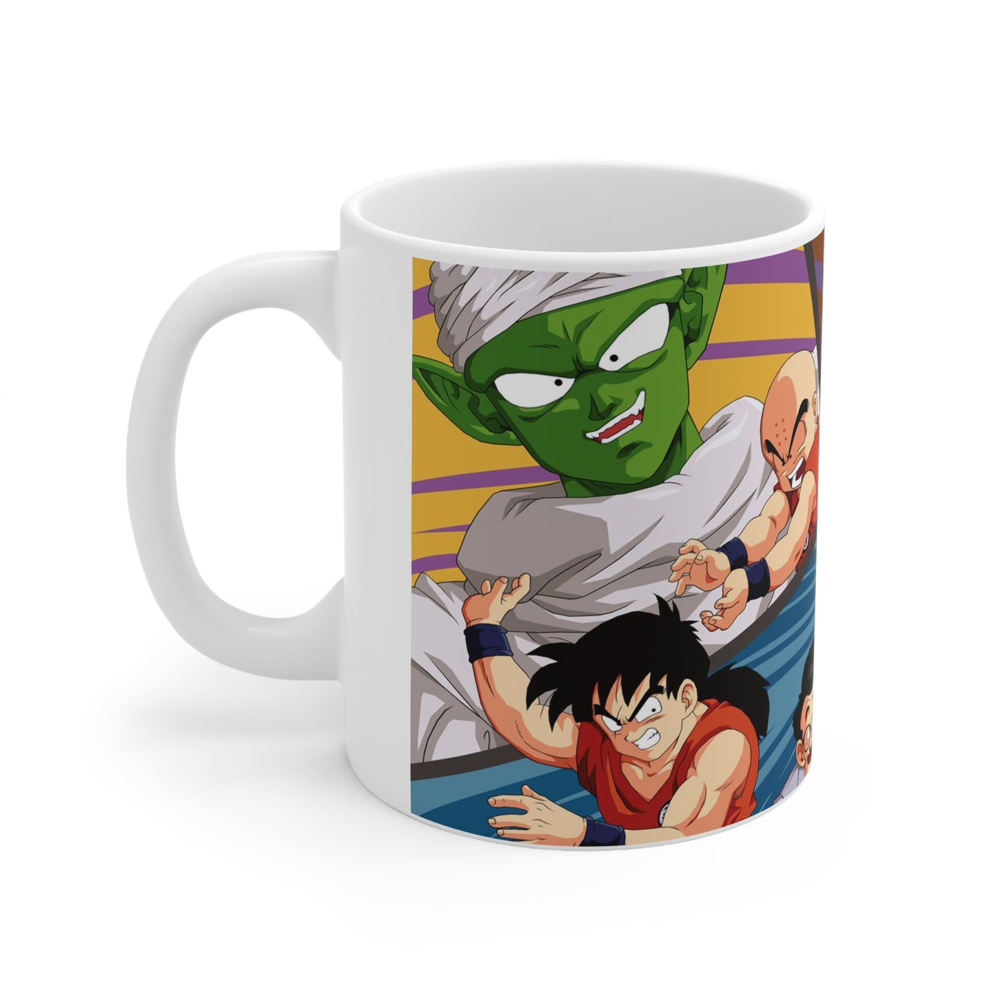 Dragon Ball Z Ceramic Coffee Mugs - Fun Cartoon Characters - Perfect for Fans!