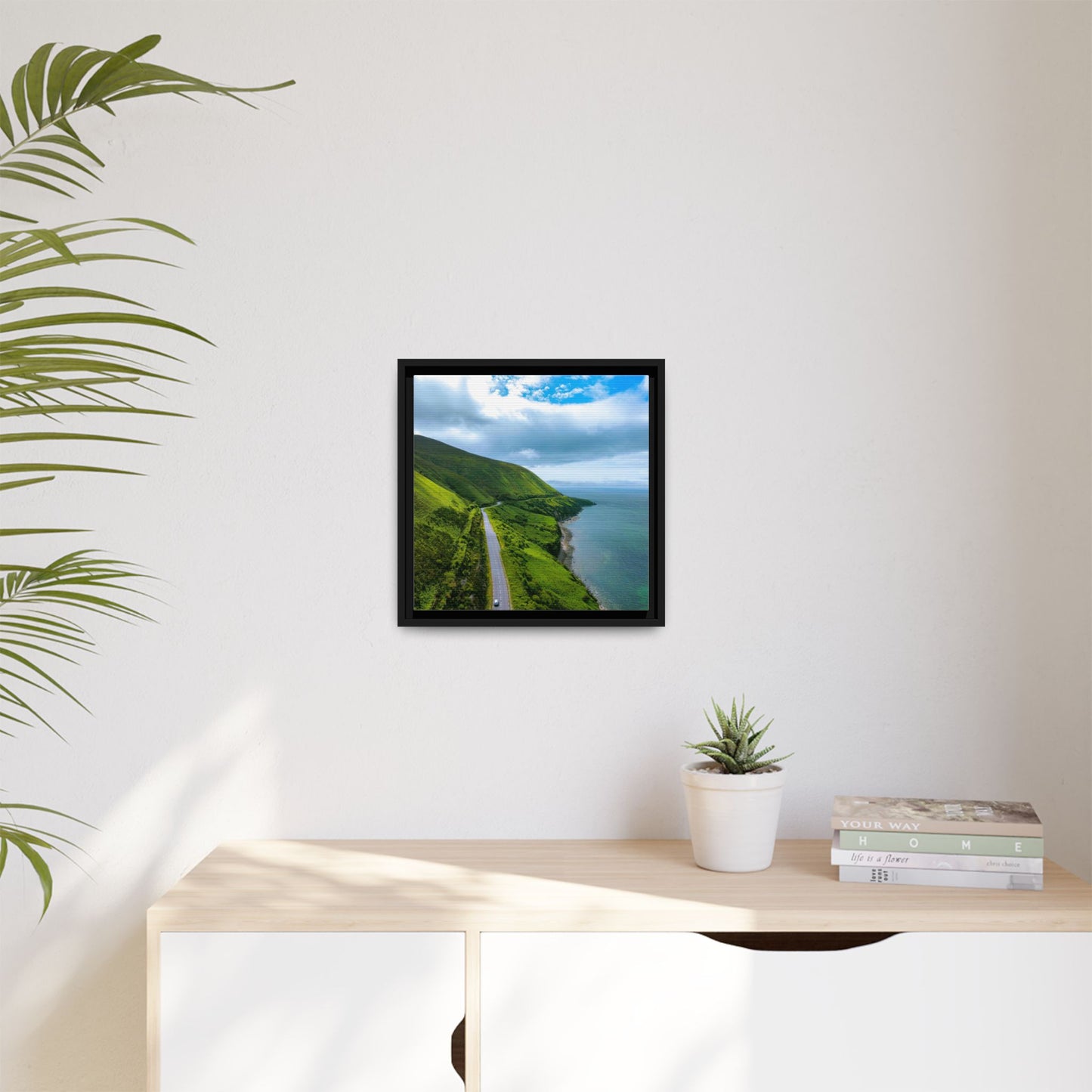 Ring of Kerry Drive Matte Canvas, Framed (Multi-color)