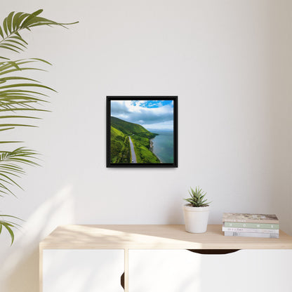 Ring of Kerry Drive Matte Canvas, Framed (Multi-color)