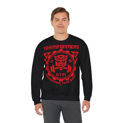 Transformers Gym Crewneck Sweatshirt - Unisex Heavy Blend™