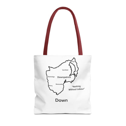 Down Tote Bag White Edition